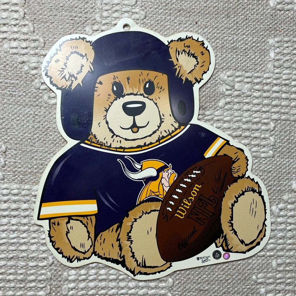Wincraft Sports NFL Minnesota Vikings Bear Sign